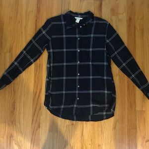 Blue H&M Flannel